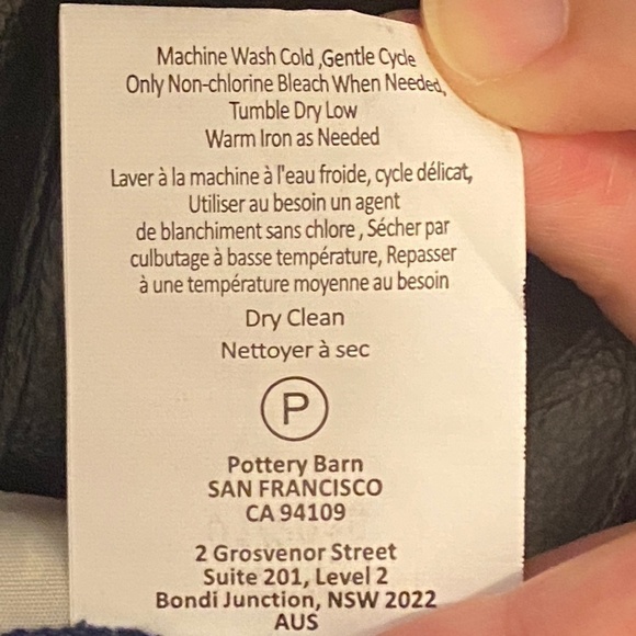 POTTERY BARN Silk Throw Pillow Cover + Down Insert Orange Blue Mandala 18" X 18" - Picture 10 of 12